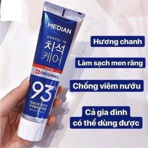 kem đánh răng median dental 93% Hàn Quốc